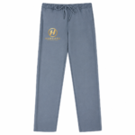 Hawears Men's Grey Casual Elastic Waistband Trousers