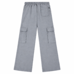 Hawears Men's Grey Drawstring Cargo Trousers - Image 2