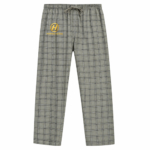 Hawears Men's Plaid Checkered Drawstring Lounge Trousers